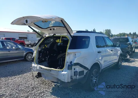 2018 Ford Explorer Sport from USA, damaged, VIN 1FM5K8GT2JGA78587